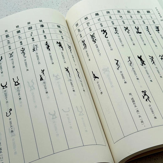 甲骨文偏旁谱  苏影 编著 商品图5