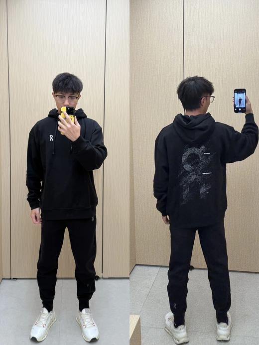 原厂！ON昂跑Club   Hoodie Graphic25新款秋冬新品男女同款运动休闲印花帽衫套头卫衣   幻彩昂卫衣 商品图3