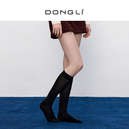 东黎 • 童心未远 丝绒女士中长袜 5631 商品图2