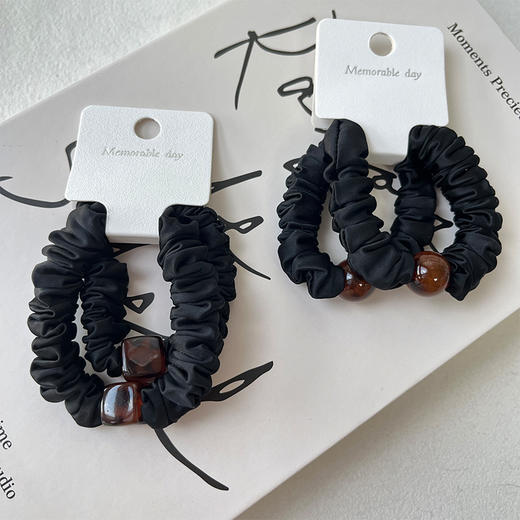 超柔豹纹珠对装皮筋-纪念日百货门店同款167747683 商品图0