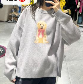 NC圆领小卡通图案毛织上衣51007冬季798924004342