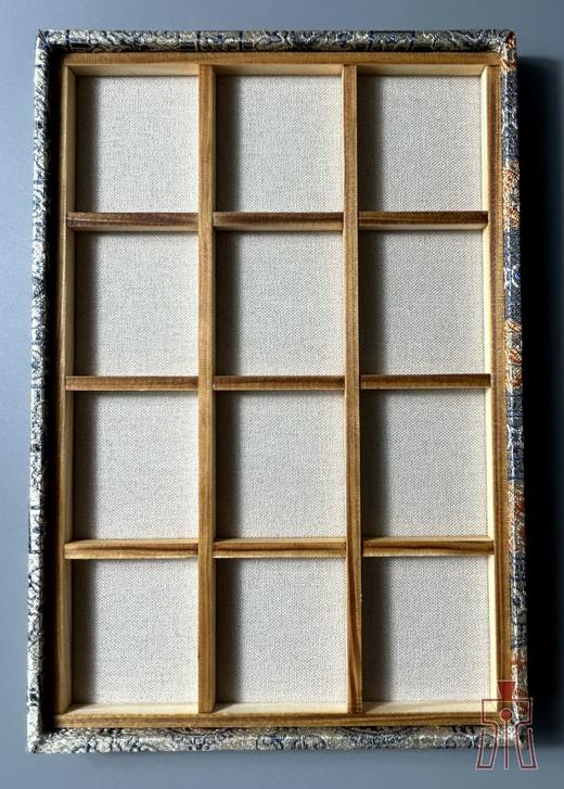 钱币收藏木锦托盘一套1格6格12格24格带锦盖 商品图9