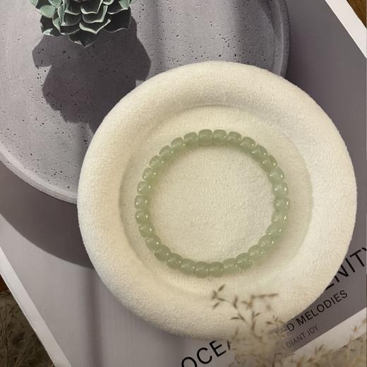 软青 和田玉直切手串 7mm温温润润的 太美了 商品图0