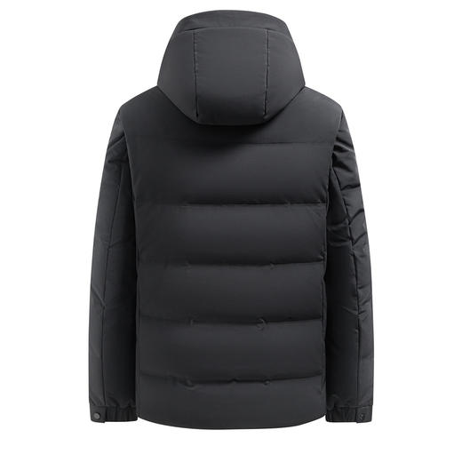 【可拆卸帽子】罗蒙冬季羽绒服可拆卸连帽外套保暖御寒可立领百搭羽绒外套 商品图3