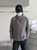 D112704针织拼接插肩袖连帽羽绒服男女同款 商品缩略图7