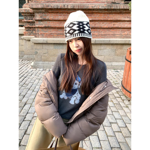 <曾小咸推荐> 现货秒杀！微信超特价！黑灰色印花长袖t恤 日常129.99 立减60 秒杀69.99！ 商品图2