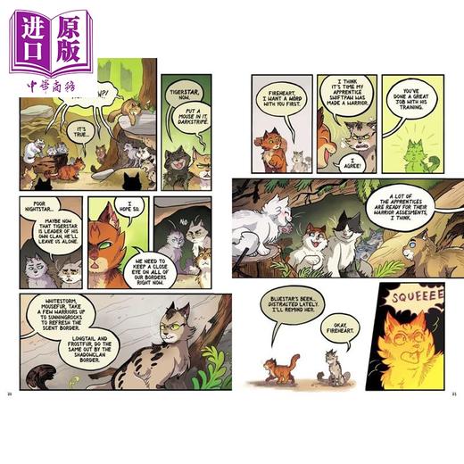 预售 【中商原版】猫武士漫画版#3 Warriors Graphic Novel The Prophecies Begin #3 英文原版 全彩漫画故事 儿童图画小说 进口书 商品图3