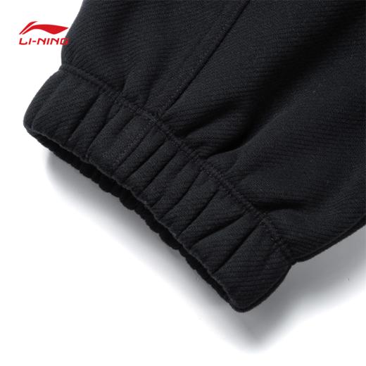 李宁女子束脚加绒保暖锁温干爽宽松卫裤AKLV822 商品图9