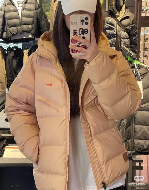 D112738时尚百搭连帽棉衣外套男女同款冬季保暖棉服 商品图4