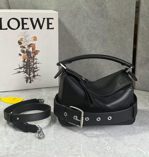 loewe罗*威 puzzle机车包 黑色 商品图1