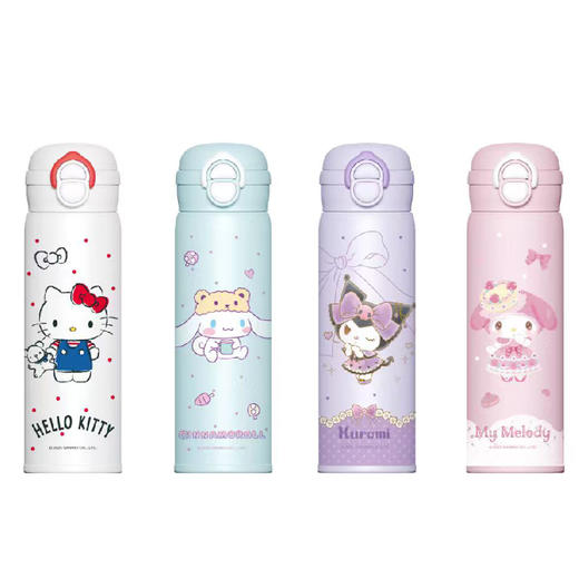 三丽鸥家族系列乐思双饮保温500ml（四色）（2511107） 商品图5