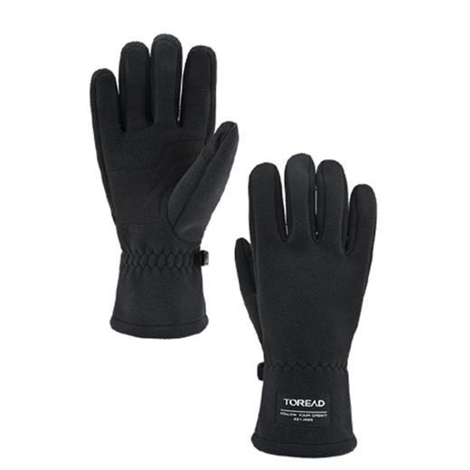 探路者抓绒手套TELLAN90389 商品图1