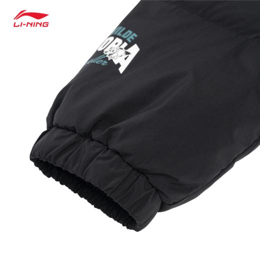 李宁（LI-NING）短款羽绒服男2025冬季新款鸭绒保暖外套面包服上衣AYMV589 商品图4