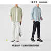 墨麦客男装仿麻皱感长袖衬衫男2025春新款纯色通勤男士衬衣50315 商品缩略图3