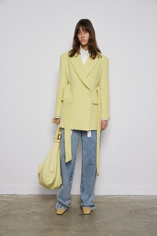 毛圈漏斗收腰外套 商品图0