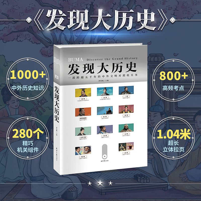 发现大历史  超大开本中外历史大碰撞