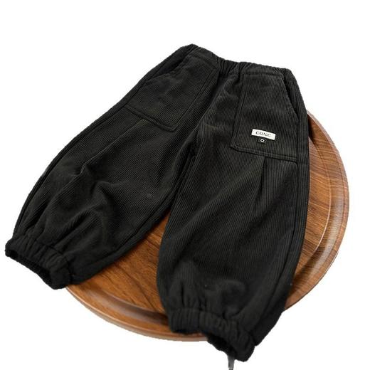 男童裤子冬季儿童加绒长裤女童加厚保暖裤小童灯笼裤大童灯芯绒裤 商品图4