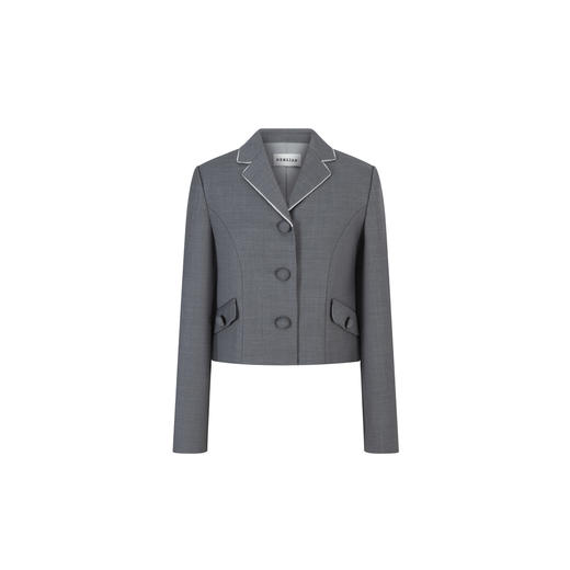 HERLIAN 2025冬季新品 直筒短款西装外套女士 商品图4