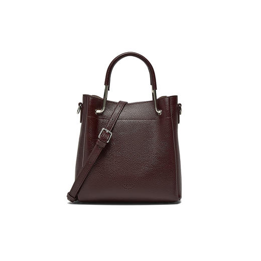 BF楼百思图26春新款时尚复古手提包高级质感单肩斜挎包女TY088AX6吊牌价699.现价369 商品图3