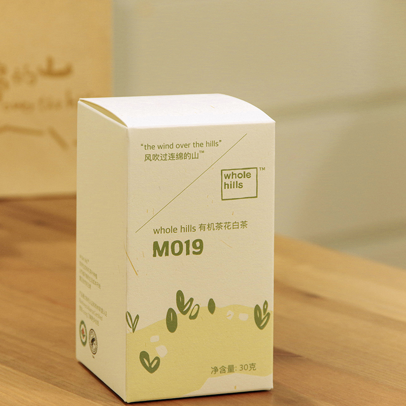 whole hills有机茶花白茶M019（明亮、青果香）