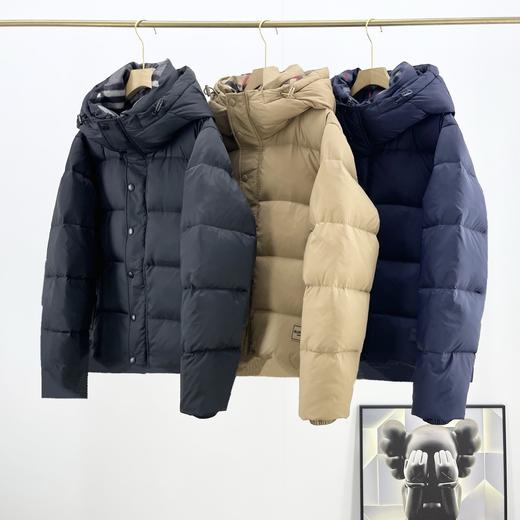 D112719秋冬新款男女同款连帽羽绒服夹克外套 商品图0