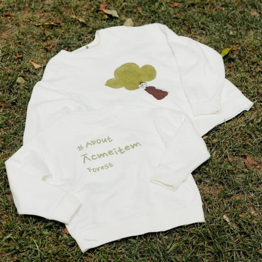 爱棵米儿童印花圆领卫衣|100%棉，亲肤软糯不闷汗 商品图3