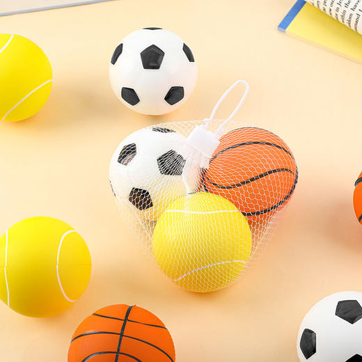 弹力皮球儿童手抓橡胶弹力球套装球-纪念日百货门店同款167101840 商品图1