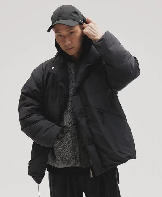 D112702联名款简约纯色舒适休闲羽绒服男女同款 商品图6