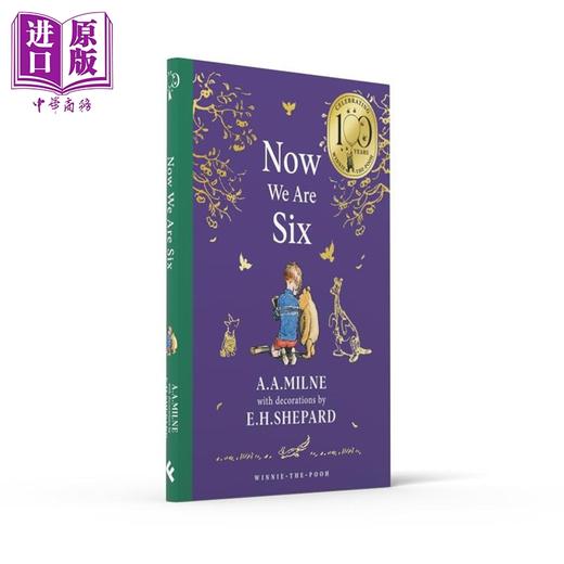 预售 【中商原版】小熊维尼 现在我们六岁了 经典100周年纪念版 精装 Winnie the Pooh Now We Are Six 英文原版 A A Milne 商品图0