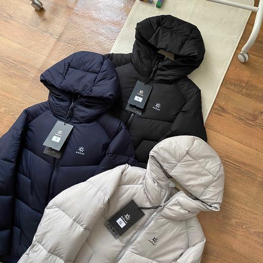 凯家情侣款轻量保暖防泼水防风户外运动登山御寒连帽羽绒服 商品图4