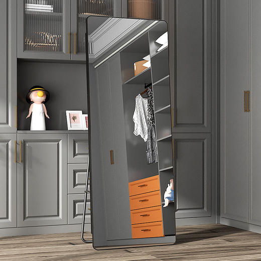 全身镜落地镜家用网红ins风女宿舍卧室壁挂贴墙试衣穿衣镜子挂墙 商品图1