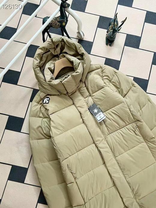 D112705冬季中长款鹅绒服男女士情侣款派克服大衣 商品图12