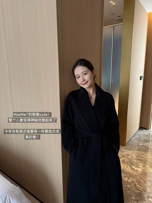 余订单MaxMar双面羊毛全手工订制大衣 商品图9