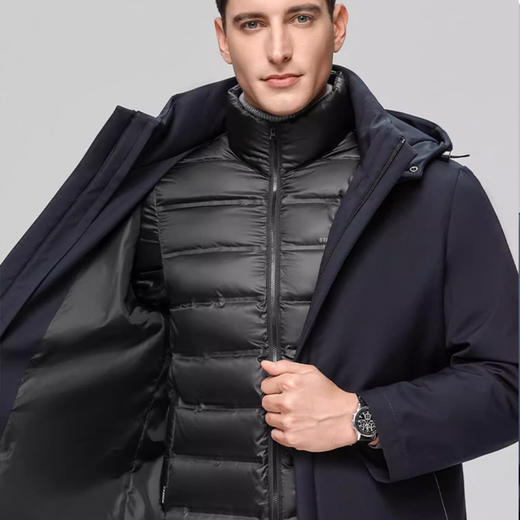 罗蒙·男士鹅绒服 | 一衣五穿，90%拒水鹅绒，下雪都暖和！ 商品图0