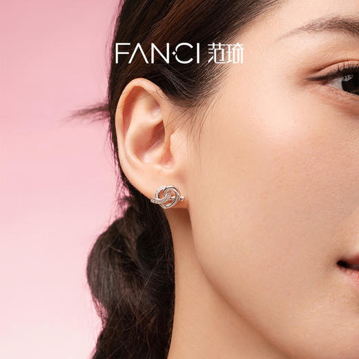 Fanci范琦【约定系列】 约定耳钉设计感日韩耳饰送女生闺蜜生日礼物 商品图3