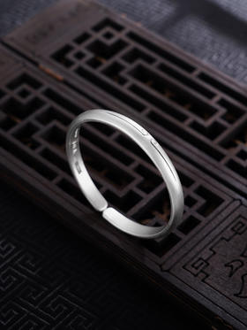 【证悟空性】子佩集S999银手工手镯原创设计【55081225】2407