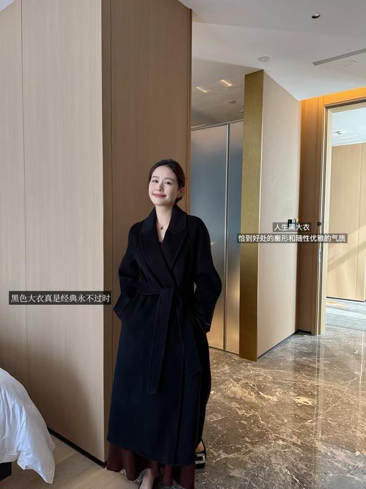 余订单MaxMar双面羊毛全手工订制大衣 商品图8