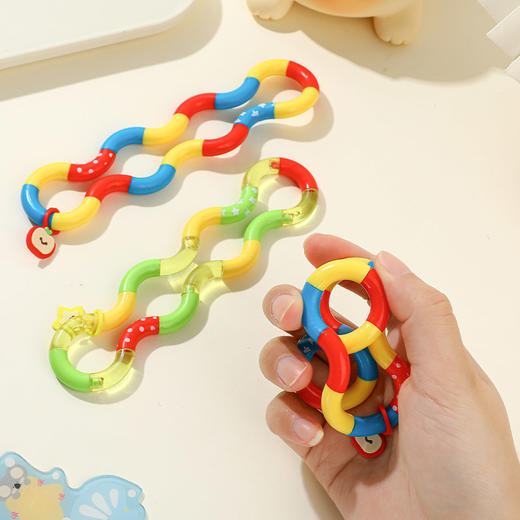 苹果百变扭扭乐学生创意解压发泄手指玩具缠绕变形儿童礼物-纪念日百货门店同款167193596 商品图2