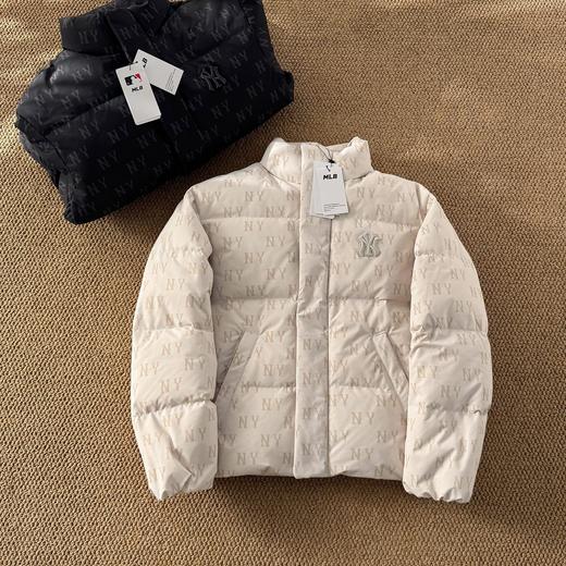 D112720冬季2025新款满印老花男女复古老花羽绒服外套 商品图2