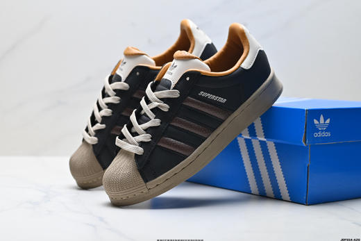 阿迪达斯Adidas Superstar贝壳头三叶草经典百搭休闲运动板鞋JP9187男女鞋 商品图7