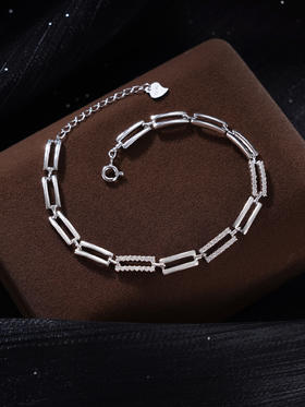 子佩集S925银【翩翩疑渡】手链【SL009108】纯银时尚2409