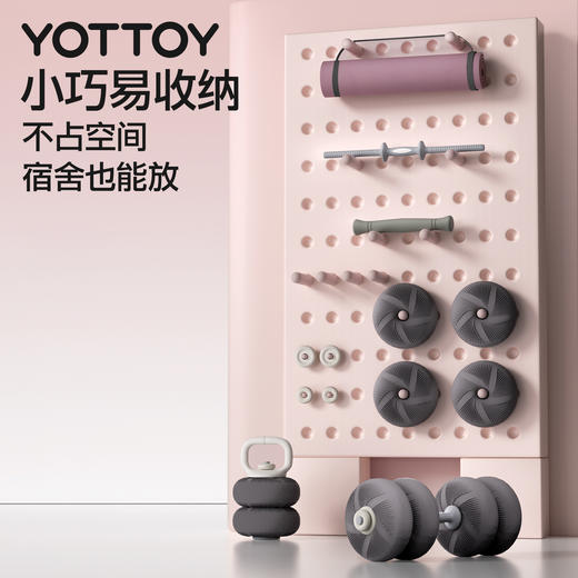 软哑铃可调节重量壶铃女士健身家用器材杠铃片5kg一对力量训练新 商品图4