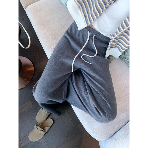 【149元任选2件】现货！毛织休闲裤 商品图1