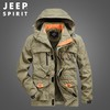 JEEP SPIRIT夹克男中年时尚休闲男装外衣工装春秋款外套HL6631 商品缩略图0