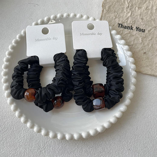 超柔豹纹珠对装皮筋-纪念日百货门店同款167747683 商品图1