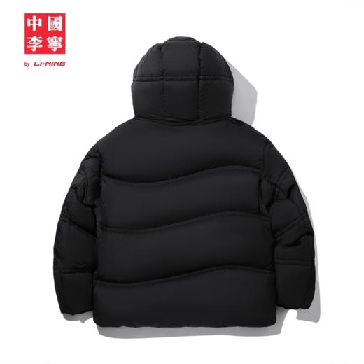 中国李宁功夫系列男子防泼水宽松95%鸭绒短羽绒服AYMV307 商品图3