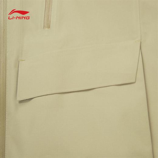 李宁户外CF溯万龙甲冲锋羽绒服黑龘男子反光防风防泼水宽松鸭绒冲锋羽绒服AYMV159 商品图9