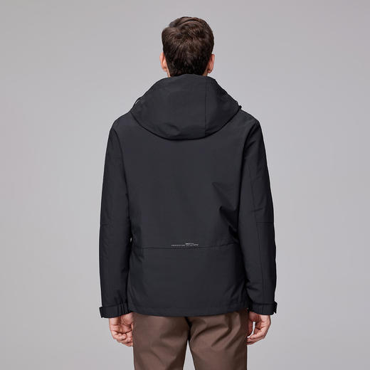 【可拆卸内胆】罗蒙羽绒服男士冲锋外套羽绒服一衣多穿保暖舒适时尚工装外套 商品图7