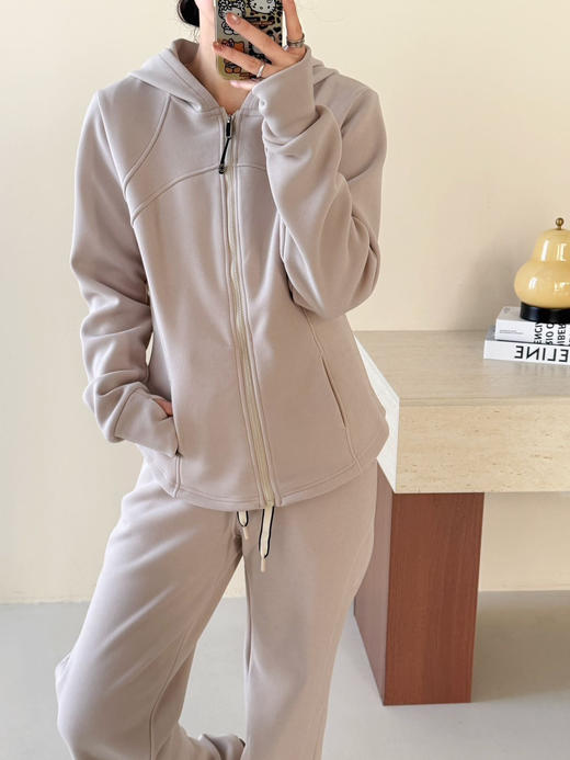 lu同款顶配双面德绒保暖显瘦省心套装 商品图10