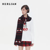 HERLIAN 2025冬季新款小马提花针织围巾 商品缩略图0